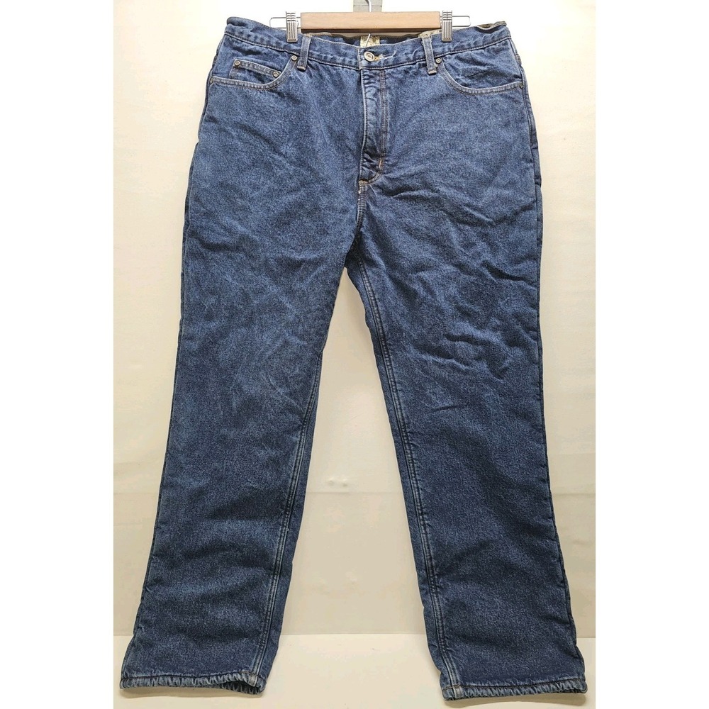 Redhead Fleece Lined Jeans 38x32 Outdoor Cabincore Gorpcore Heritage Workwear